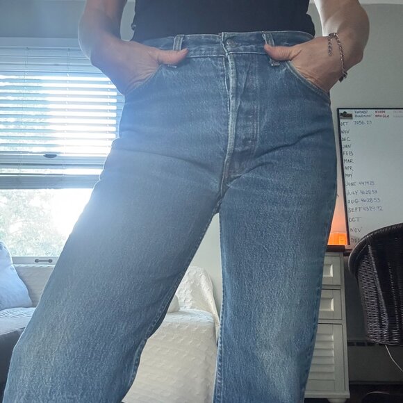 Vintage USA Levis 501 🔥 30/28 - Picture 3 of 14